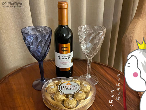 ウェルカム葡萄酒およびチョコレートにお鼻血が