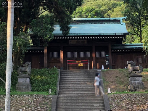撮影されたのはこの奥でしょうか?