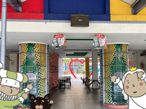 保育園感のあるエントランス