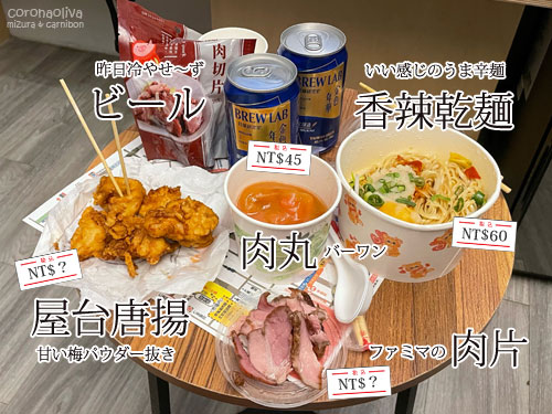 ジャーン！プチ宴会の始まり～