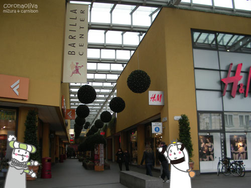 チェントロから歩いてちょっとの便利なロケーション