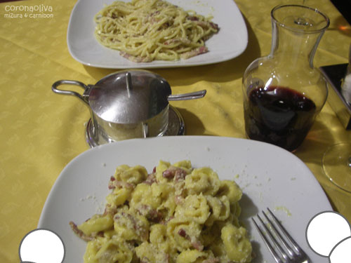 カーニボンはクリームを絡めたショートパスタが大好物