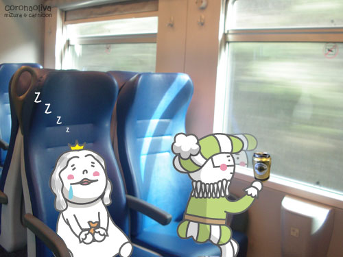 「朝食分を宿代から返してほしいですねぇムニャムニャ」はて、ミヅーラさまは寝てても守銭奴ですねぇ