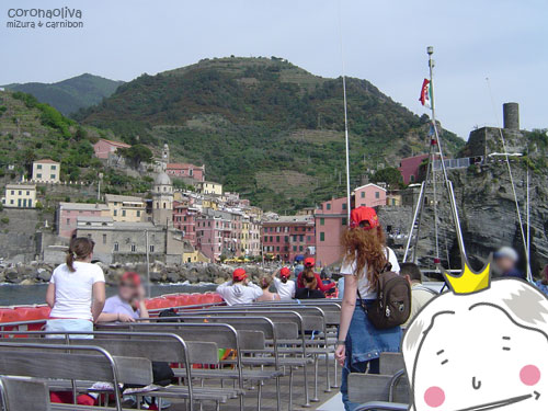 「お船の上はこんなかんじで爽やかぁ（嬉）」「ジャマですよぉミヅーラさまぁ（嫌）」