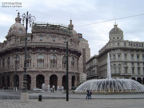 フェッラーリ広場(Piazza De Ferrari)ですよぉ