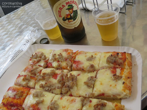 「ビッラとピッツァはトミーとマツ並みの名コンビですねぇ（喜）」「お、お歳がバレますよミヅーラさま（汗）」