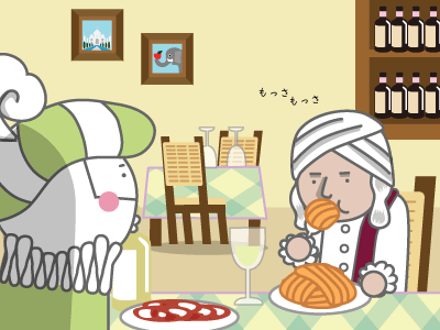 「ワ、ワタクシの気のせいでなければですが・・・」「やはりカレーはンマいですねぇ、カーニボン」