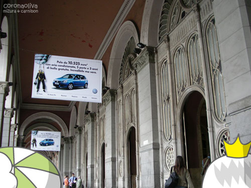 デカイし立派なトリノのポルティコさま