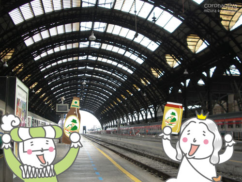 さあさあ、リヴィエラに向かって、アンディアーモ～！@stazione centrale