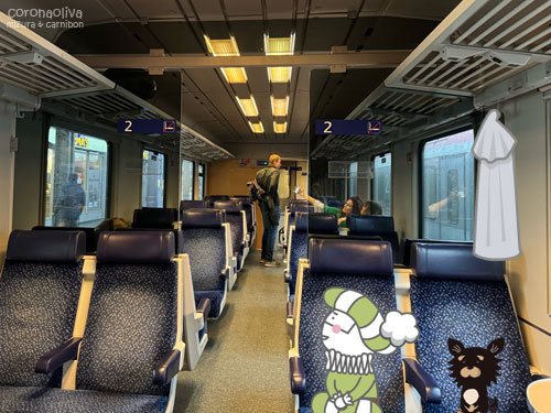 2等車自由席のここをキャンプ地とする~