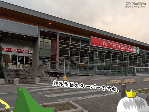 ボルツァーノ空港近くのだだっ広いエリアにソレはあった