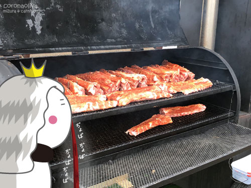 「SL型のオーブンで焼かれる肉ですよぉ」「すはっ!ミヅーラさまのお鼻血が凄いことに!」