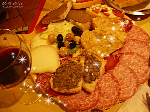 カーニボン憧れのまな板に乗っかったアンティパスト・ミストたち！