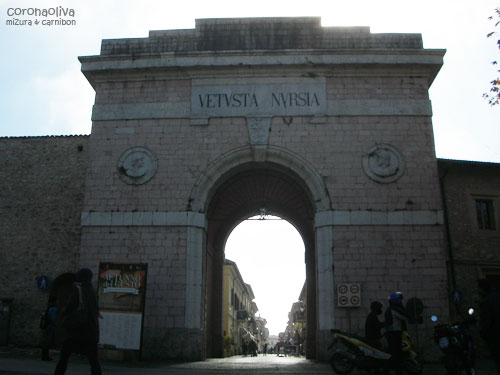 最初にお出迎えしてくれる門。向こうに通りが広がってますねぇ