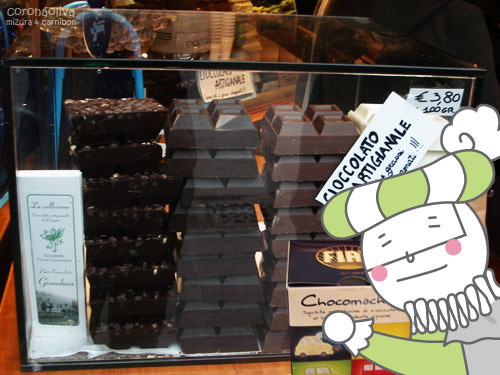 チョコまみれなワタクシを写してくださいぃぃ、ミヅーラさまぁ