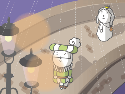 小雨すらもちょいと絵になるヴェネツィアであった・・・